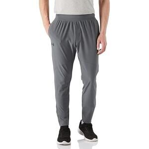 Under Armour Men's Gray Fitted Tapered Athletic Training Zip Pockets - Size M